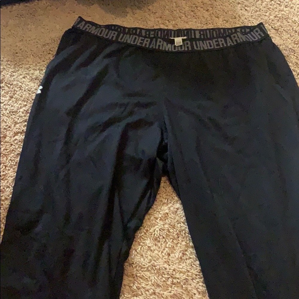 Women’s Black Under Armour Athletic Pants